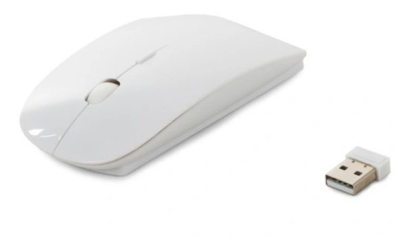 MYSZ MYSZKA OPTYCZNA BEZPRZEWODOWA SLIM 2,4 GHz BIAŁA